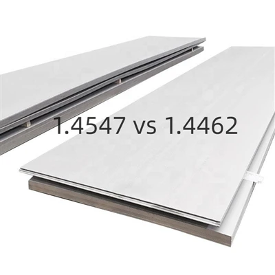 EN 1.4547 rostfritt stål vs. EN 1.4462 rostfritt stål